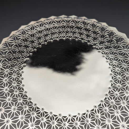 20世紀初頭 英国アンティーク シルバープレート製ディッシュ 直径27cm Mappin&Webb
